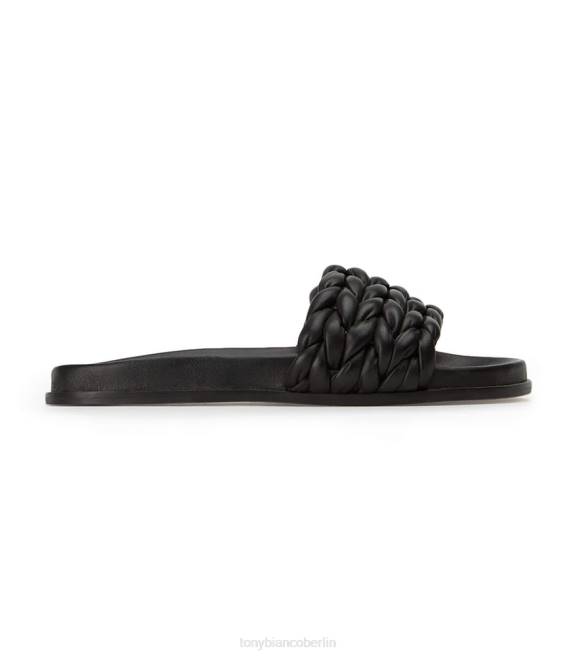 Sandalen| de Tony Bianco Frauen Layton-Sandalen schwarzes Nappaleder 4624636
